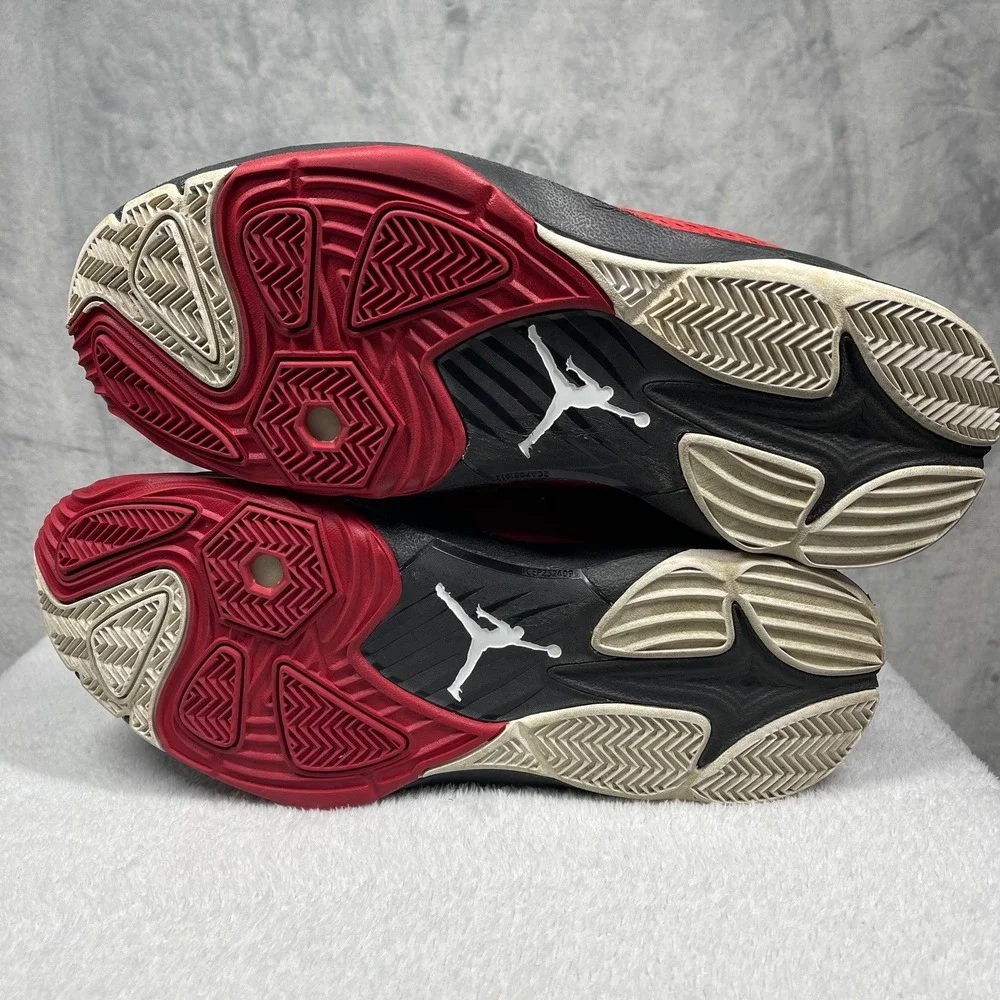 Nike Air Jordan CP3‎ VII Basketball Men Shoes Black/Red/Blue 616805-607 Size 13